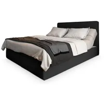 masseno Astor 160 x 200 cm H2 Schwarz