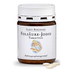 Folsäure-Jodid-Tabletten - 60 g