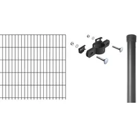 GAH Alberts Alberts Anbauset Einzelmatten 2 m 125 cm 8/6/4 anthrazit