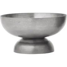Ferm Living Tumbled Dessertschale Silber 10 cm