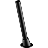 Steinberg 100 Schlauchdurchführung, mit Stabhandbrause, für Wannenrand, 1001630S, Farbe: Mattschwarz