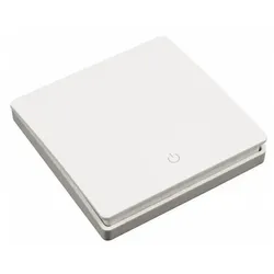 Funk-Wandtaster McPower ''Kinetic'' 1-fach, Funktion ohne Batterie, max. 200m