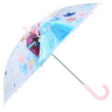Vadobag Stockschirm | rosa & transparent | Disney Frozen | Kinder Regenschirm - 72,0 cm