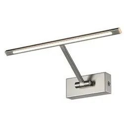 Azzardo AZ2642 LED Wandleuchte Spiegelleuchte Monalisa 36 1x5,4W | 200L | 3000K | IP20 - Nickel