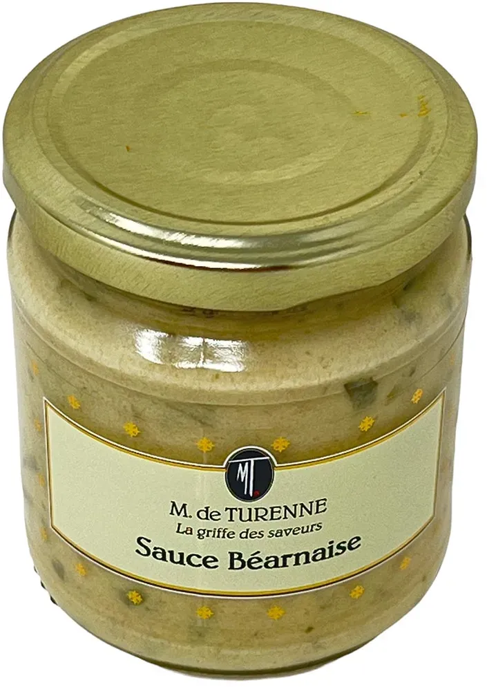 M. de Turenne Sauce Béarnaise: Gourmet-Sauce mit Estragon – 190g französischer Genuss