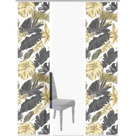 VISION S Schiebegardine VISION S "LETHI", grau (goldfarben, anthrazit), B:60cm H:260cm, Polyester, Gardinen, DIGITALDRUCK