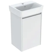 Geberit Renova Plan Handwaschbecken-Set 504034001 Waschtisch weiß / lackiert seidenmatt