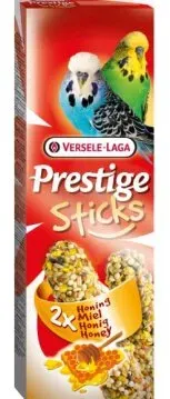 PRESTIGE Sticks Sittiche Honig, 2 x 60 g