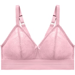 GLAMORISE Bramour Gramercy Spitzen-Bralette de luxe - Mauve Unterwäsche   Damen 