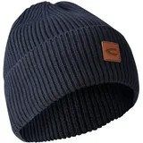 CAMEL ACTIVE Beanie aus einem Baumwoll-Kaschmir-Mix Nachtblau, Menswear-OS