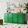 [en.casa] Burlöv Büroschrank 40 x 35 x 88 cm Apfelgrün