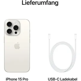 Apple iPhone 15 Pro 1 TB titan weiß