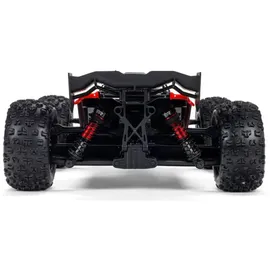 Arrma 1/16 Mini KRATON 3S DSC 4X4 RTR – Brushless Speed Monster Truck – 80+ km/h High-Speed Basher – Schwarz/Rot