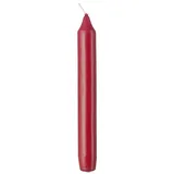 Metro Professional Tafelkerzen, Paraffin, Ø 21.5 x 18 cm, 6 Stunden Brenndauer, bordeaux, 144 Stück,
