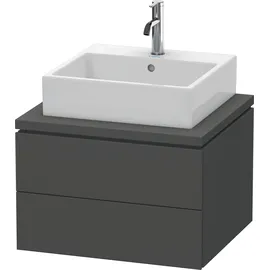 Duravit L-Cube 62x54,7cm, graph ma, f Kons, 2 Schub.