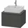 Duravit L-Cube 62x54,7cm, graph ma, f Kons, 2 Schub.
