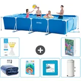 Rechteckiger Frame Pool - 450x220x84 Cm - 7-teilig  S55