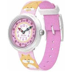 Flik Flak Kinderuhr 2501 FLIK FLAK FRIENDS FUR-EVER FBNP235 - weiß