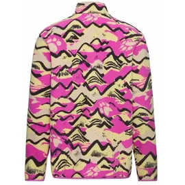 Jack Wolfskin Fleecepullover mit halbem Reißverschluss Lila S