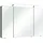 Pelipal Fokus 120 cm steingrau mit LED-Aufsatzleuchte