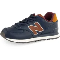New Balance 574 Herren Nb Navy/Classic Burgundy 44,5