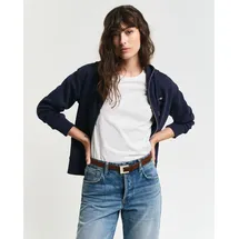 GANT Shield Zip Hoodie Blau M