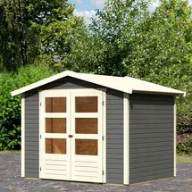 Karibu Konifera Carlberg 3", BxT: 272x210 cm Set 1 terragrau