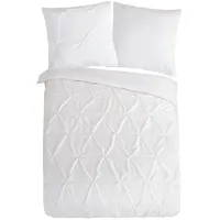 PURE luxury collection Bettwäsche Elegance weiß Polyester, B/L: ca.