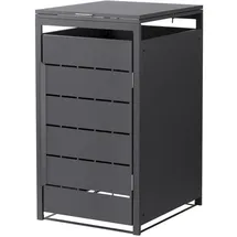 ML-Design Mülltonnenbox 68 x 80 x 120 cm anthrazit