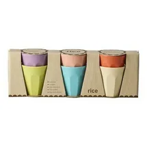 Rice Melamin Espresso Cups Glory Days 6er 80 ml, 9 cm, Ø Gr.: onesize