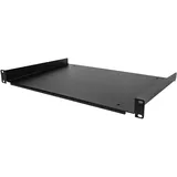 Startech StarTech.com 1HE 19 Fachboden für netzwerk schrank - Freitragende Rack ablage für Serverschrank/Rack - Frontmontage - Belastbarkeit 25kg - 30cm tiefe Rackablage (SHELF-1U-12-FIXED-S)