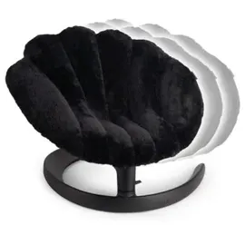 Tavo Haustierbett Shell 78,5 x 66 cm schwarz