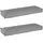 vidaXL Palettenkissen 120 x 40 x 8 cm grau 2 St.