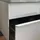 Geberit Waschtischunterschrank 2 Schubladen 88,4 x 61,7 x 47 cm Weiß Hochglanz