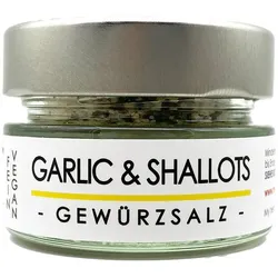 Myherbs Garlic & Shallots Gewürzsalz Salz 60 g