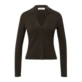 Comma, Strickjacke, braun, 38