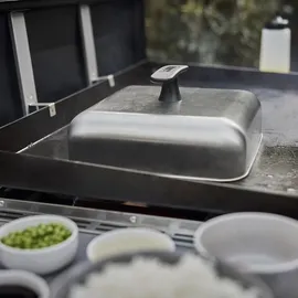 Weber Grillhaube 26 x 26 cm Edelstahl schwarz