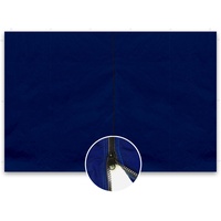 Nexos GM36243 2 Stück Seitenwände Seitenteile ohne Fenster mit Reißverschluss für Falt-Pavillon – 298 x 216 cm/PE 180 g/m2 hochwertig Farbe wählbar (Blau)