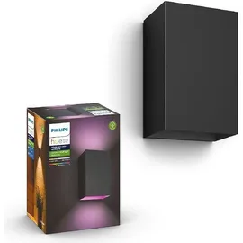 Philips Resonate Outdoor Wandleuchte schwarz