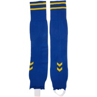 hummel Element Football Sock Footless, True Blau/Sports Gelb, 2