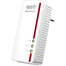 AVM FRITZ! Powerline 1260E Edition international, (P) 1200 Mbit/s), Powerline, Weiss