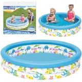 BESTWAY Ocean Life Planschbecken 122 x 25 cm