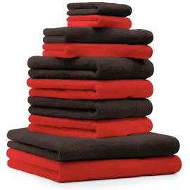 Betz Classic Handtuchset 10-tlg. rot