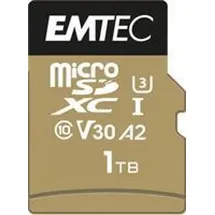 Emtec ECMSDM1TXC10SP Speicherkarte 1000 GB, MicroSDXC UHS-I Klasse 10 (ECMSDM1TXC10SP)