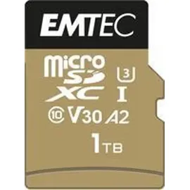 Emtec ECMSDM1TXC10SP Speicherkarte 1000 GB, MicroSDXC UHS-I Klasse 10 (ECMSDM1TXC10SP)
