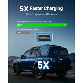 Vevor DC-DC Batterieladegerät 350 W 30 A