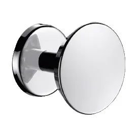 Delabie Haken 1 Knopf Edst. hgl.pol. und verchr.
