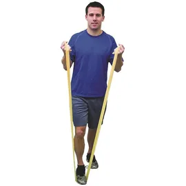 Cando Trainingsband / Gymnastikband, Länge 45 m, Val-u-Band®, latexfrei - hellgrün (leicht)