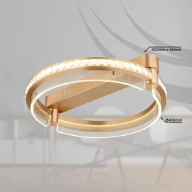 GLOBO Deckenleuchte 1 x LED dimmbar gold