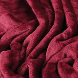 BestLivings Celina Kuscheldecke 80 x 120 cm Violett/Aubergine